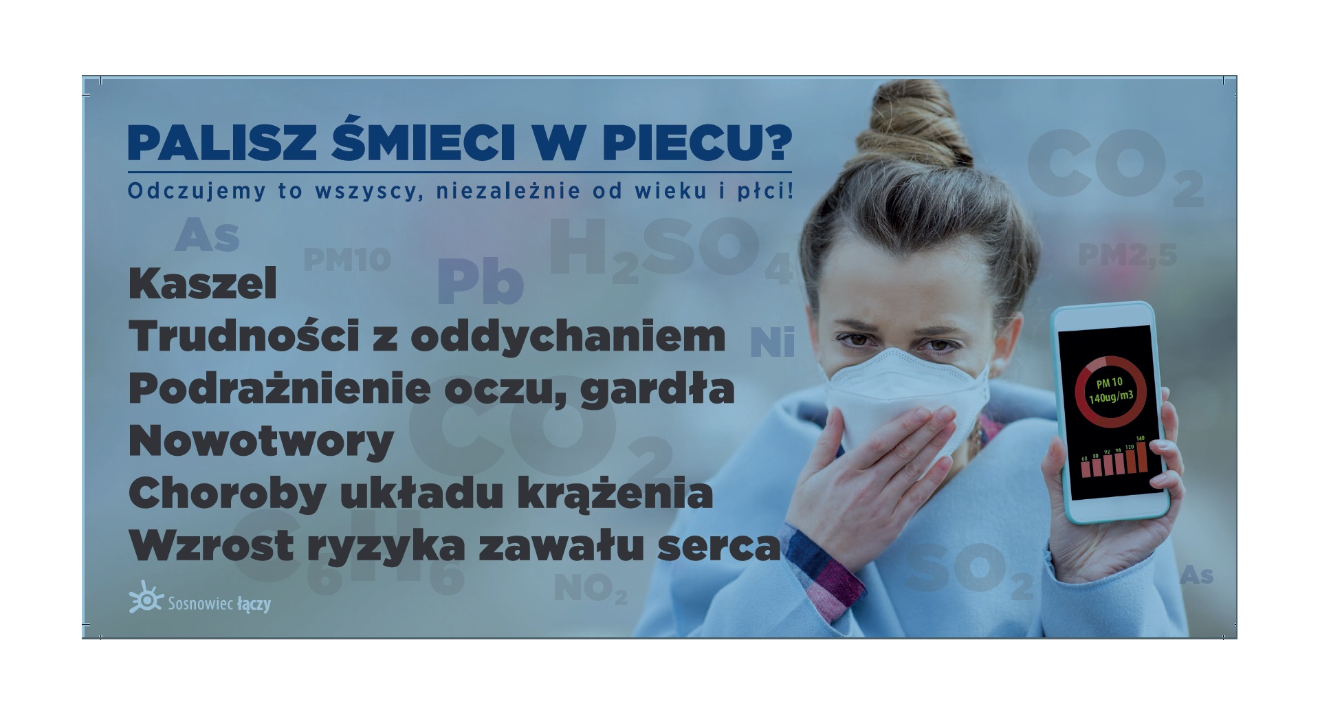 Obrazek przedstawiający konsekwencje palenia w piecach